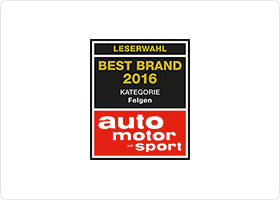 Premium Wheel Manufacturer BBS retains “Best Wheels” title for 2016