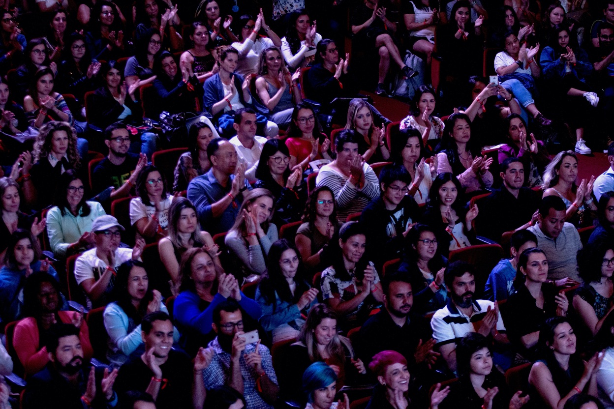 Plateia do TEDx São Paulo dez 2018