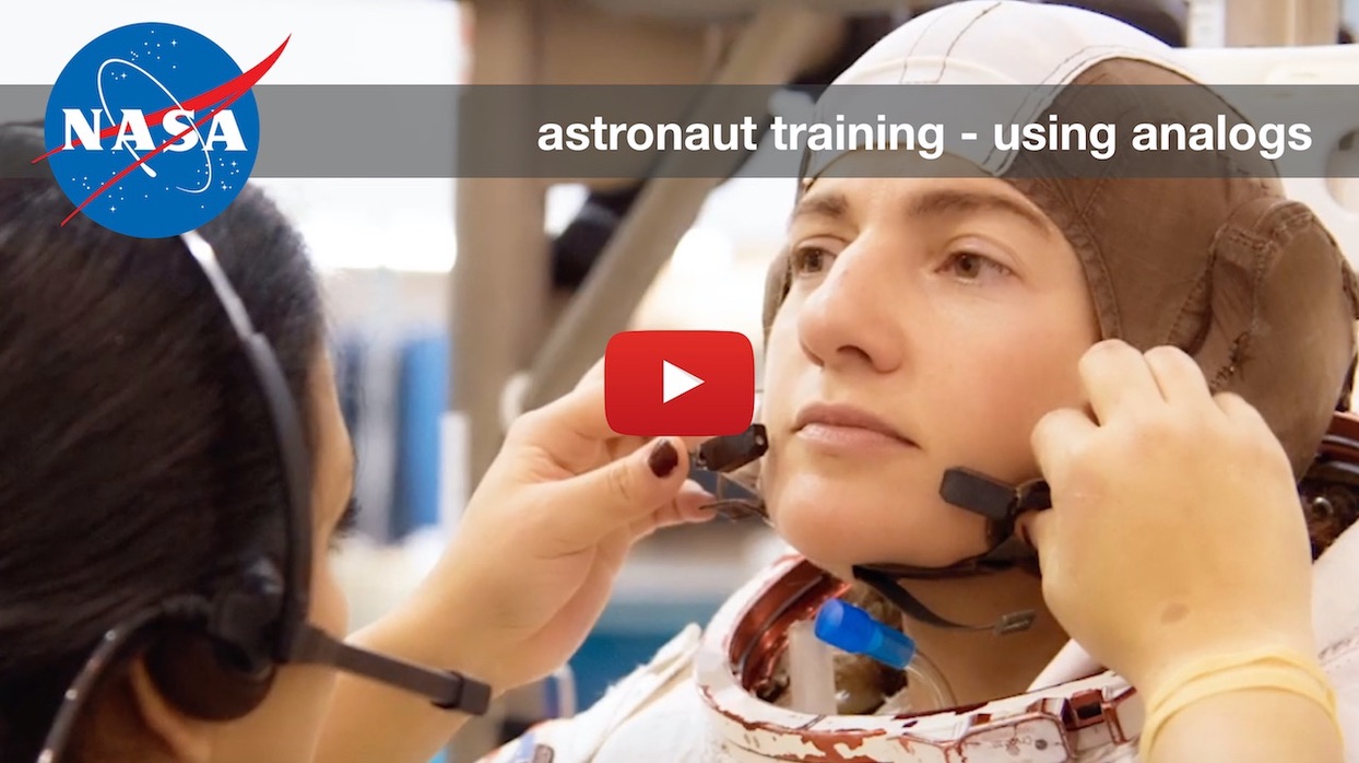Astonaut training pic
