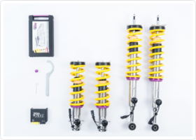 The future is now: Adaptive KW DDC ECU coilover kit for Tesla Model S with App Control
