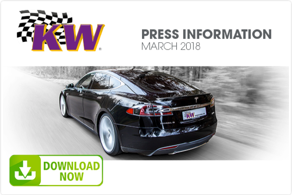 The future is now: Adaptive KW DDC ECU coilover kit for Tesla Model S with App Control
