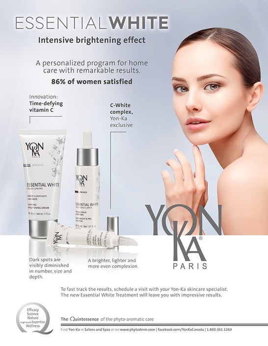 Yonka Essential White Intensive Brightening program