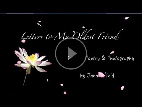 LETTERS TO MY OLDEST FRIEND book trailer