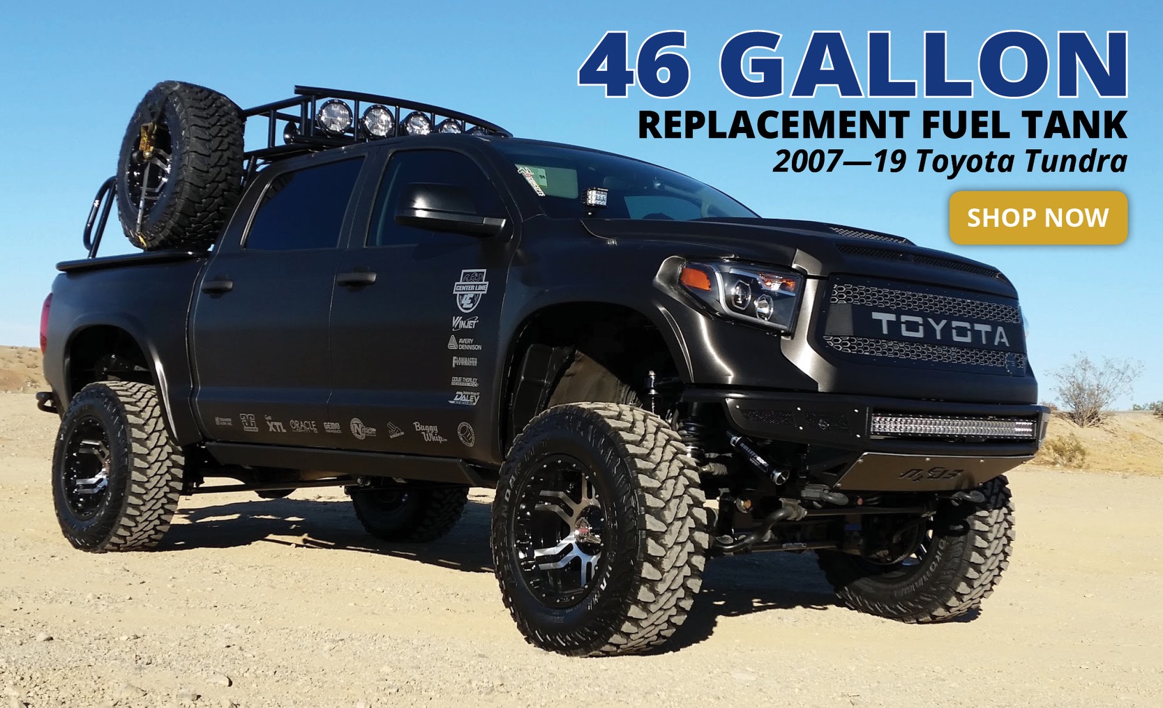 It's Back! 46-Gallon Replacement Tank for Toyota Tundra