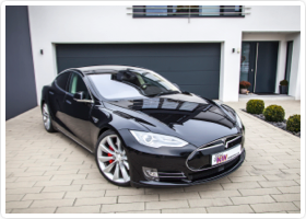 The future is now: Adaptive KW DDC ECU coilover kit for Tesla Model S with App Control