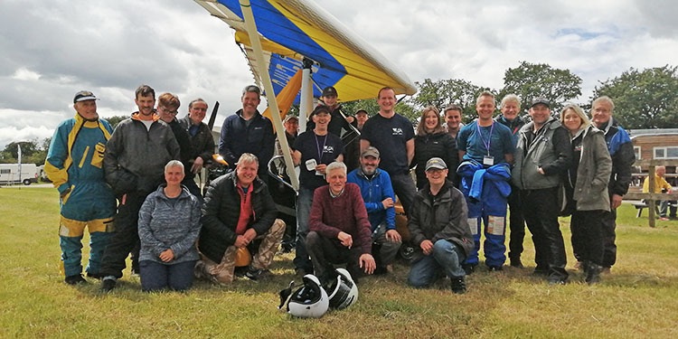 The competitors in the Darley Moor Open Series event (photo: Giles Fowler)