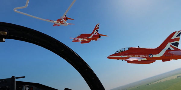 virtual red arrows