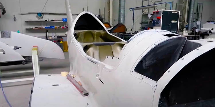the Shark Aero factory