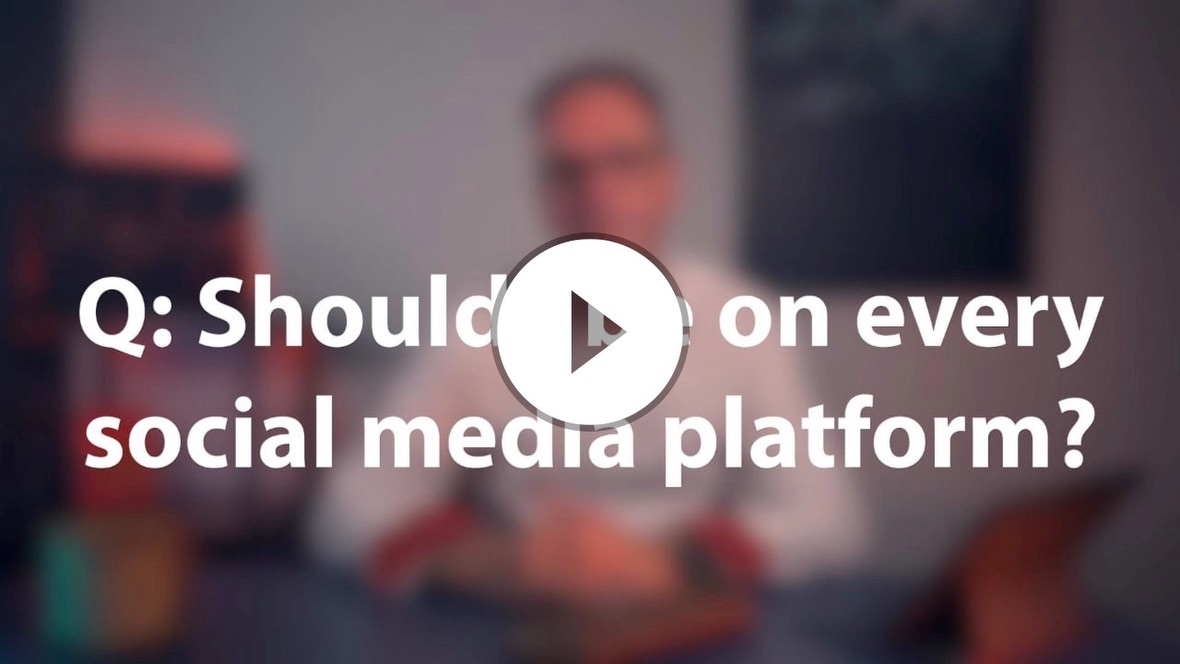 Terry Livesey - 05 - Should I be on every social media