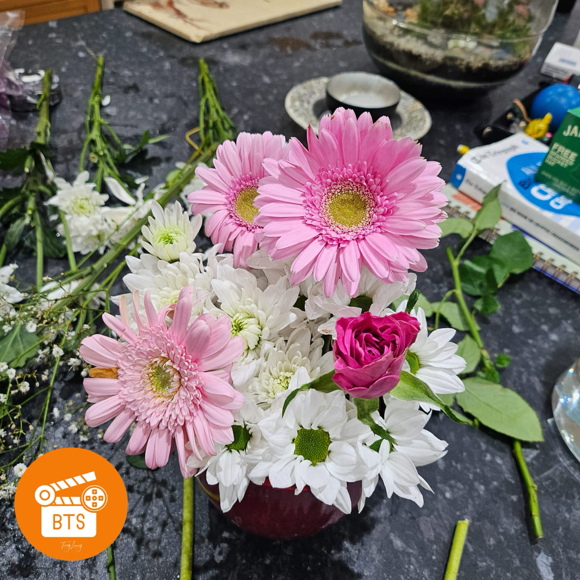 Flower arranging
