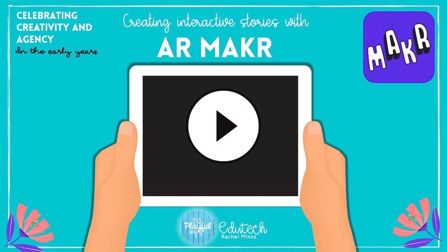 Interactive story scenes with AR MAKR