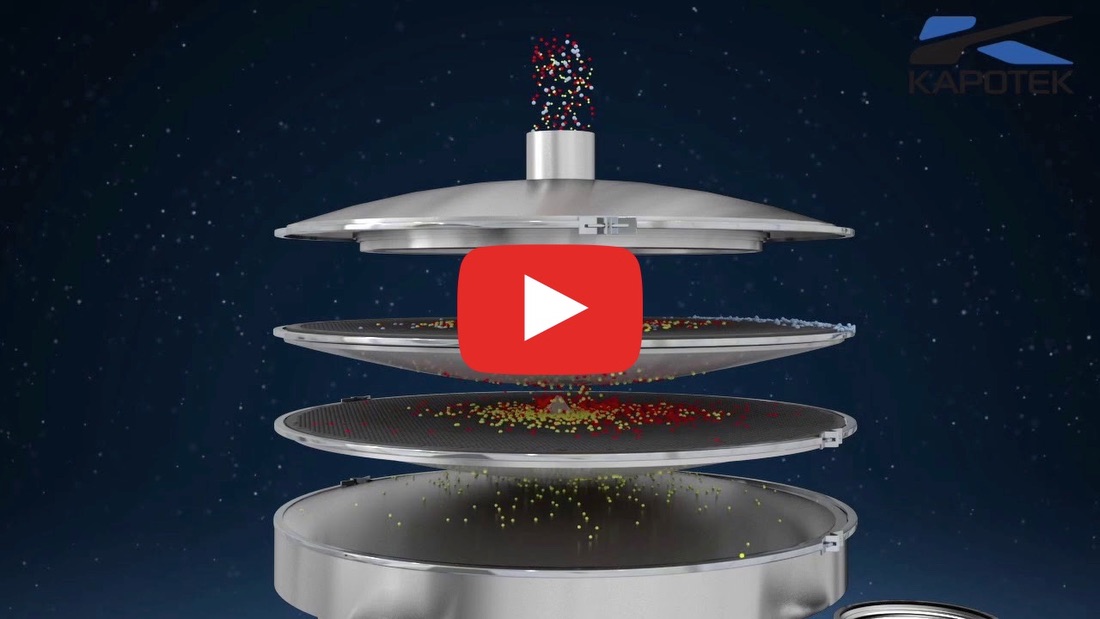 Kapotek Vibratory Separator in action!