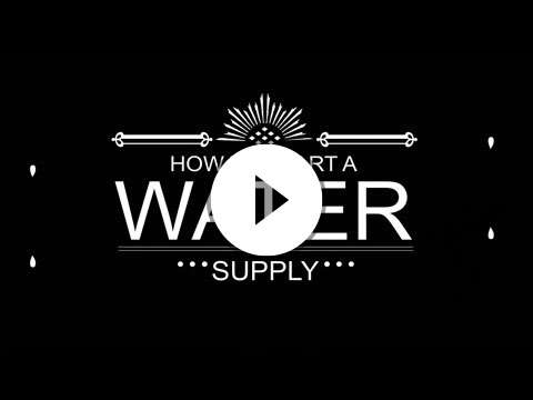 How to Start a Emergency Water Supply - Water Storage