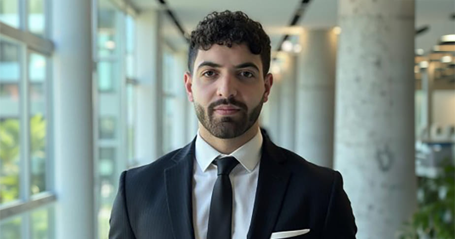 Alumnus Adam Abou Zeid (BS’ 25)