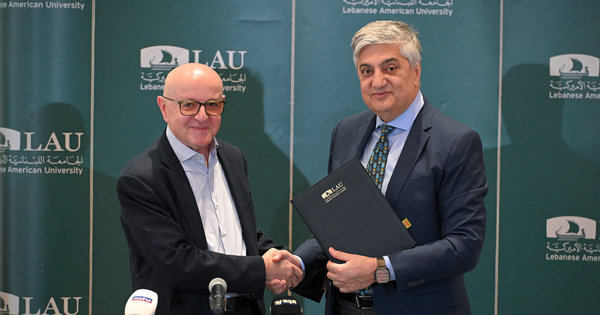Dr. Khayrallah signed a landmark gift agreement with the university to establish the “Dr. Moise Khayrallah Endowed Fund,” ensuring sustained support for the Pharmaceutical and Medical Research Center at LAU’s Byblos campus, which was named after him.