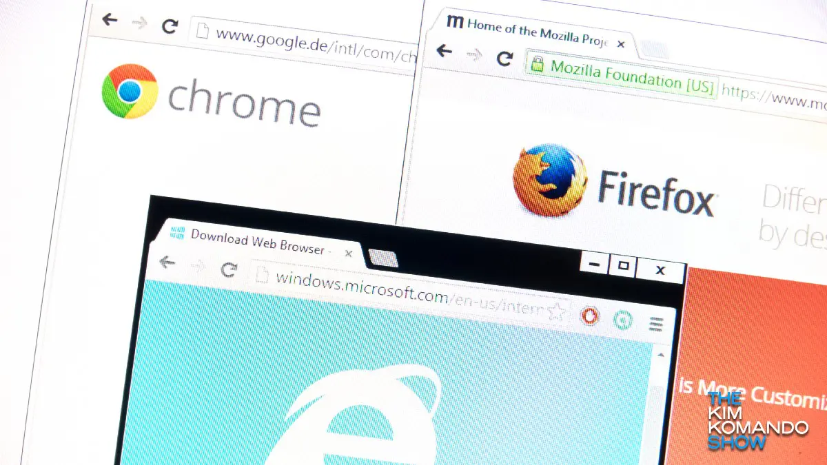 Control browser tabs