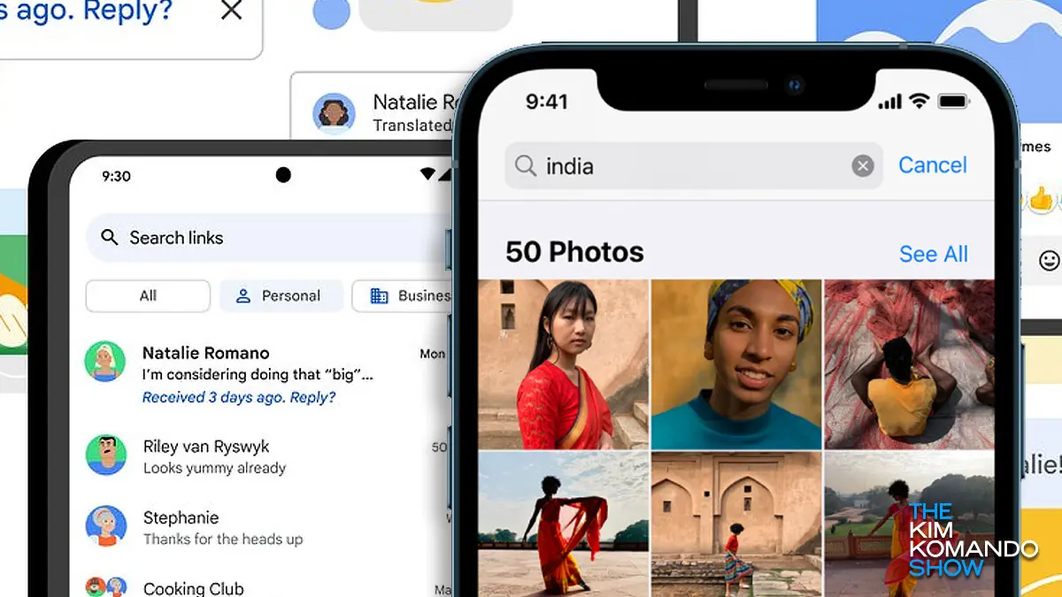 how to search photos, links and more in your smartphone messages