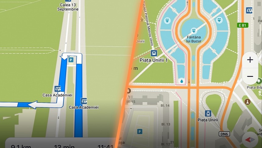 MAPS.ME on iPhone