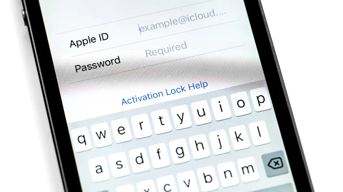 apple id sign-in screen