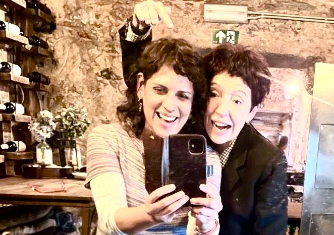 Almoço com a jornalista Maite Vizcarra