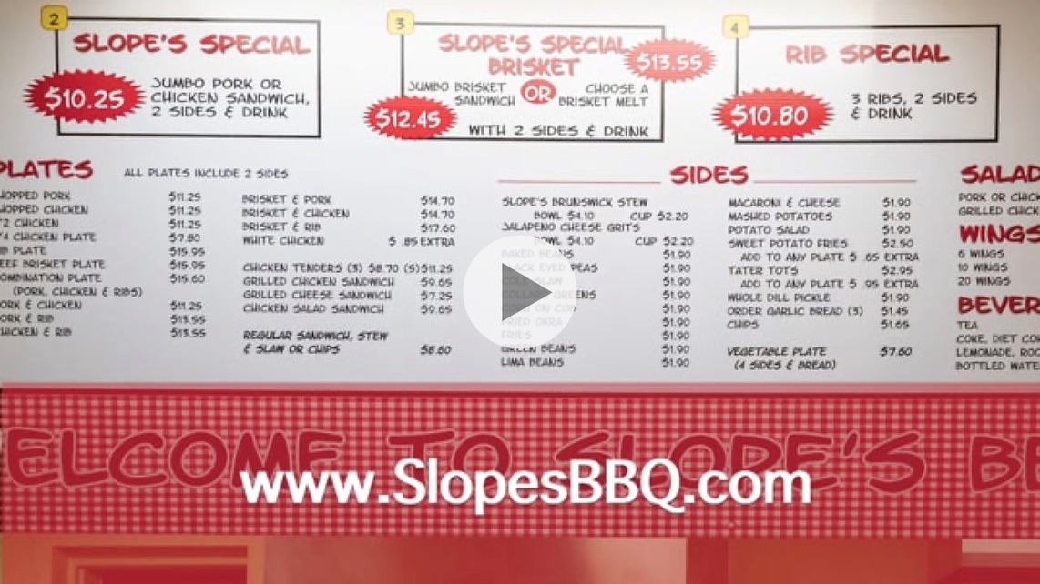 Slopes BBQ Roswell, GA